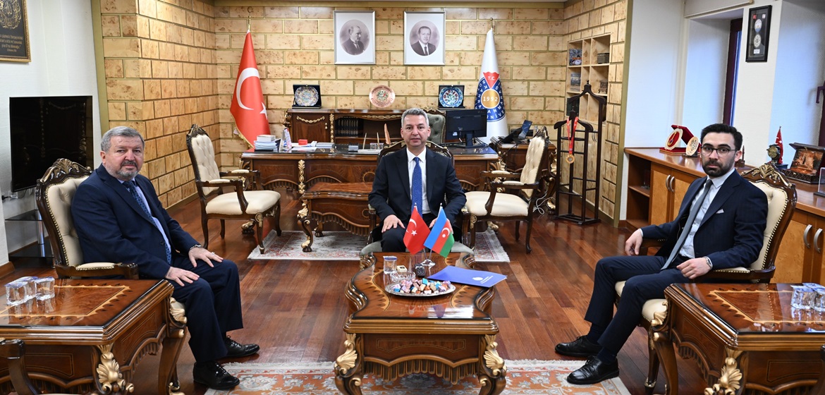 KSÜ Rektörlüğüne Atama Sonrası Azerbaycan’dan Tebrik Notası.