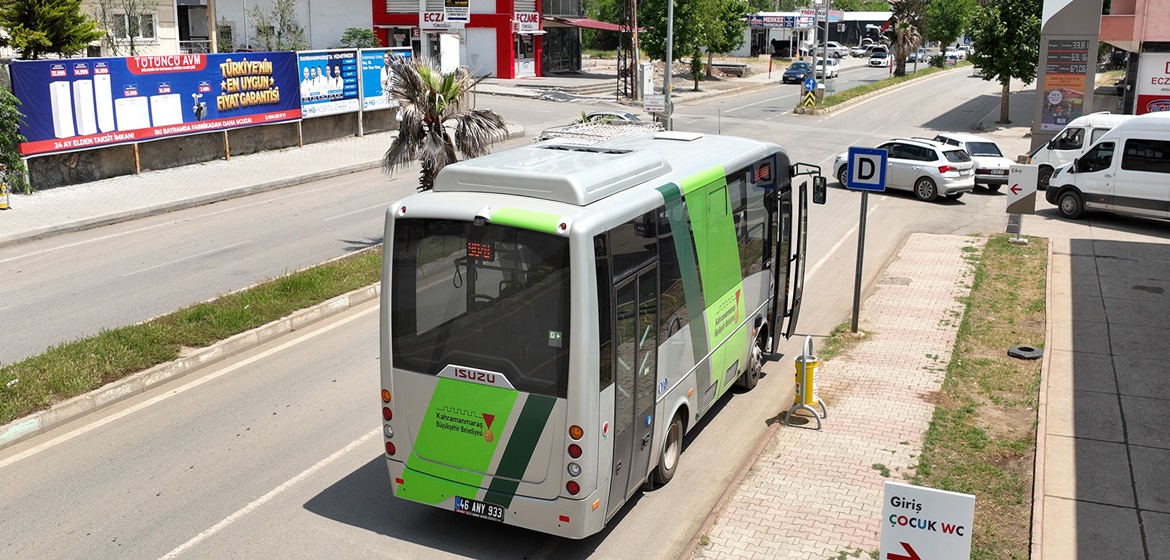 Büyükşehir’den İlçelere 5 Yeni Otobüs