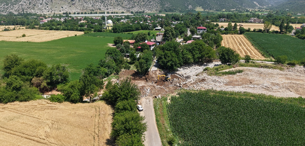 Büyükşehir’den Andırın Kırsalına Güç Katacak Yeni Köprü Yatırımı.