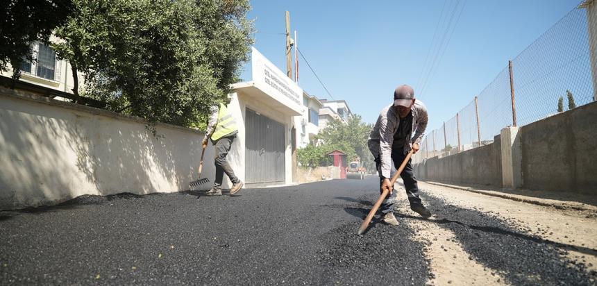 Büyükşehir, Asfalt Mesaisine Durmaksızın Devam Ediyor.