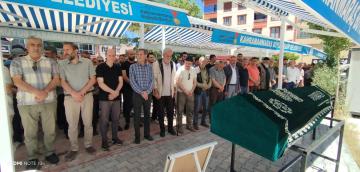 Mehmet Alkış, Göksun’da dualarla son yolculuğuna uğurlandı.