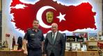 İlçe Jandarma Komutanı Karakaya’dan Başkan Cüce’ye Veda Ziyareti.